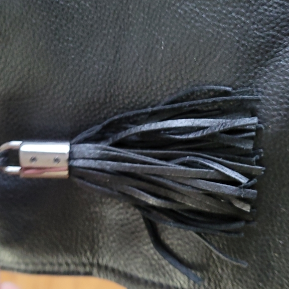 CLEMENTS RIBEIRO Black Pebbled Leather Cross-Body/Shoulder Bag - Picture 4 of 13